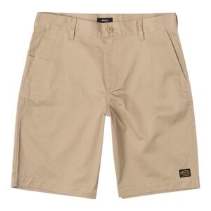RVCA Americana Walk Shorts Men Size 33 Khaki 11"